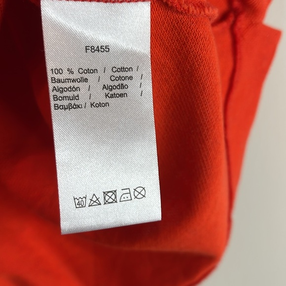 Lacoste Mens Classic Fit Polo Shirt Orange Red Embroidered Logo Short Sleeve M - Picture 8 of 11